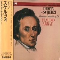Philips Japan : Arrau - Chopin Scherzi, Polonaise, Fantasie